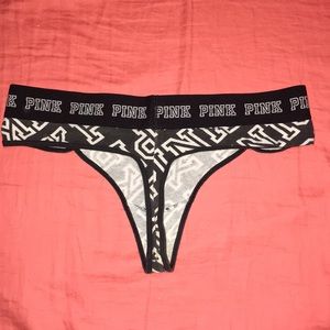 Pink Victoria secret thongs
